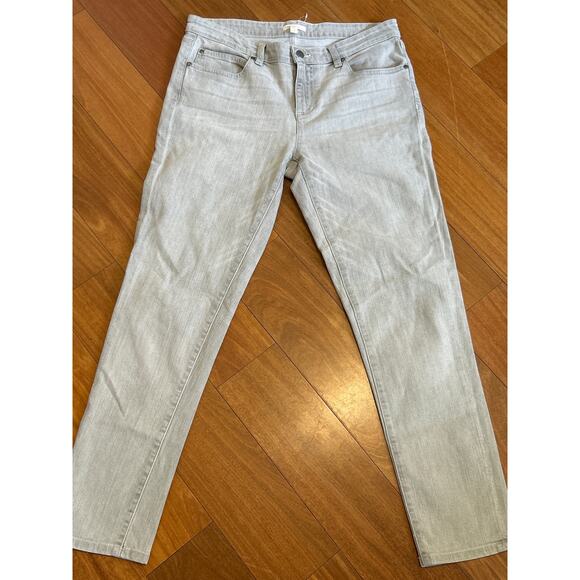 Eileen Fisher Ash Gray Jeans - Picture 1 of 5
